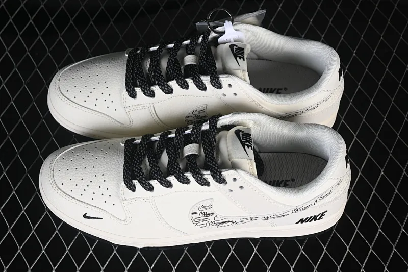 All categories Nk SB Dunk Series Nk SB Dunk Low High-end customized low-top sneakers Nike SB Dunk Low Milky white High-end customized low-top casual sneakers HH7518-093